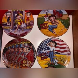 Betty Boop Collectable Plates